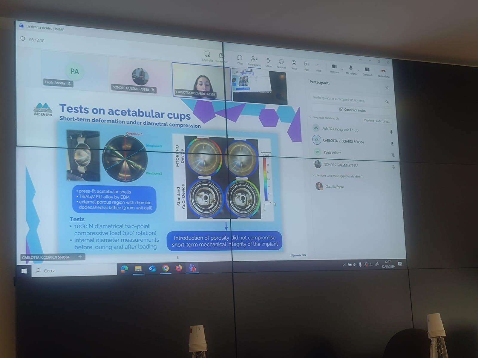 La Ricerca dentro Unime gen 2026